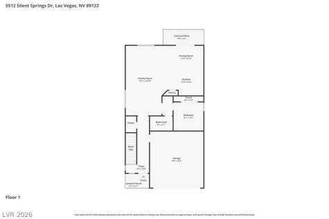 5512 Silent Springs Drive Las Vegas NV 89122