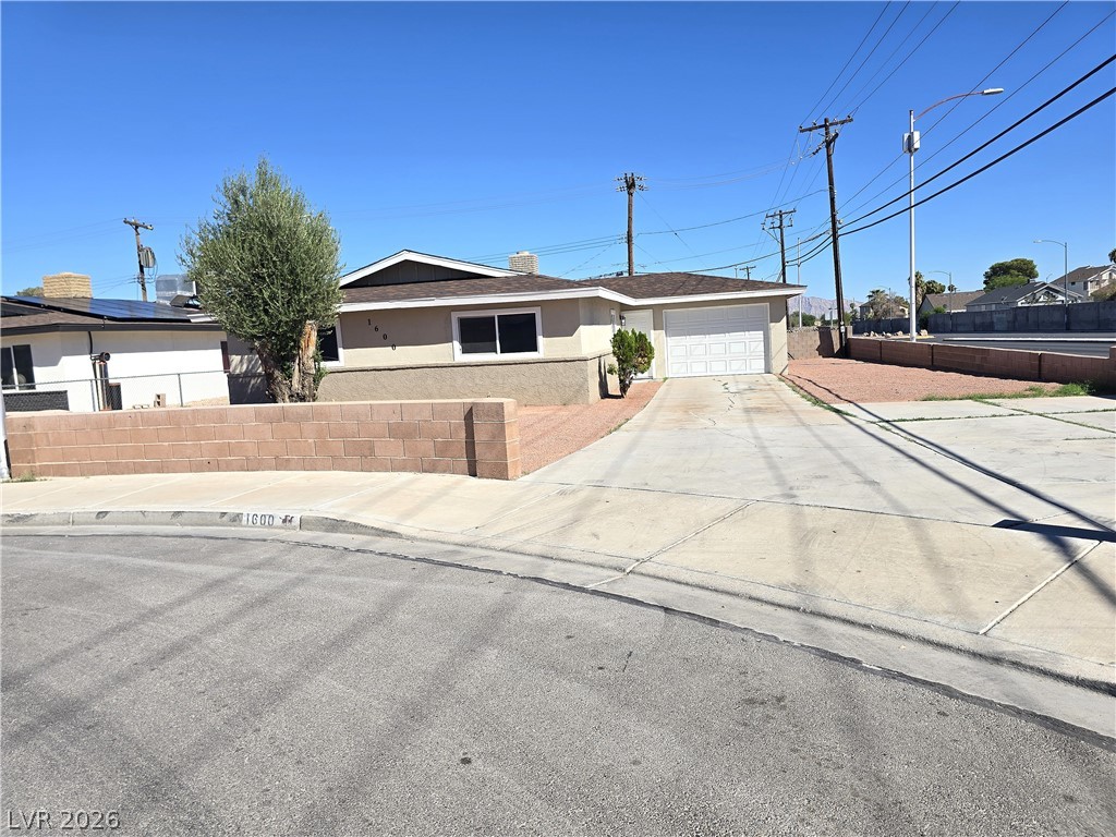 1600 Luning Drive Las Vegas NV 89106