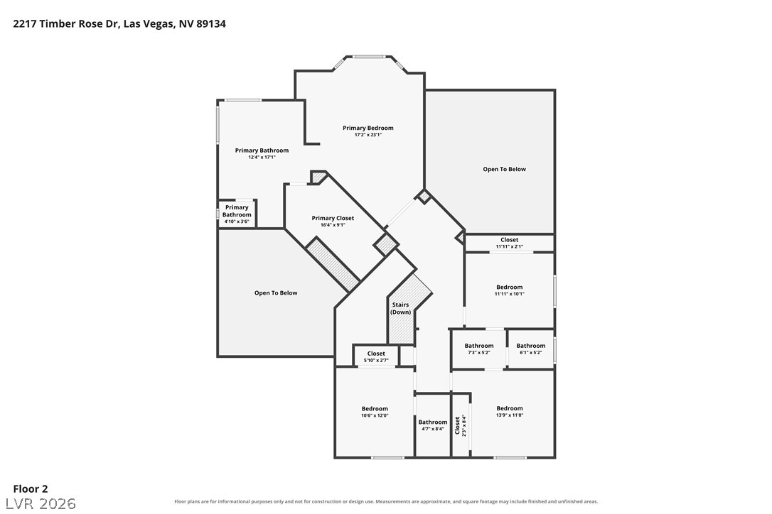 2217 Timber Rose Drive Las Vegas NV 89134