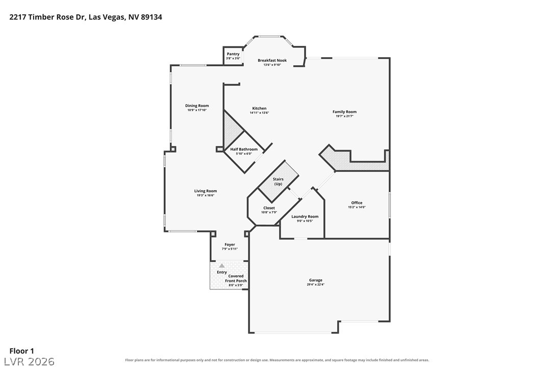 2217 Timber Rose Drive Las Vegas NV 89134