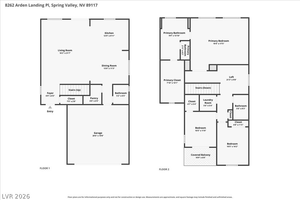 8262 Arden Landing Place Las Vegas NV 89117