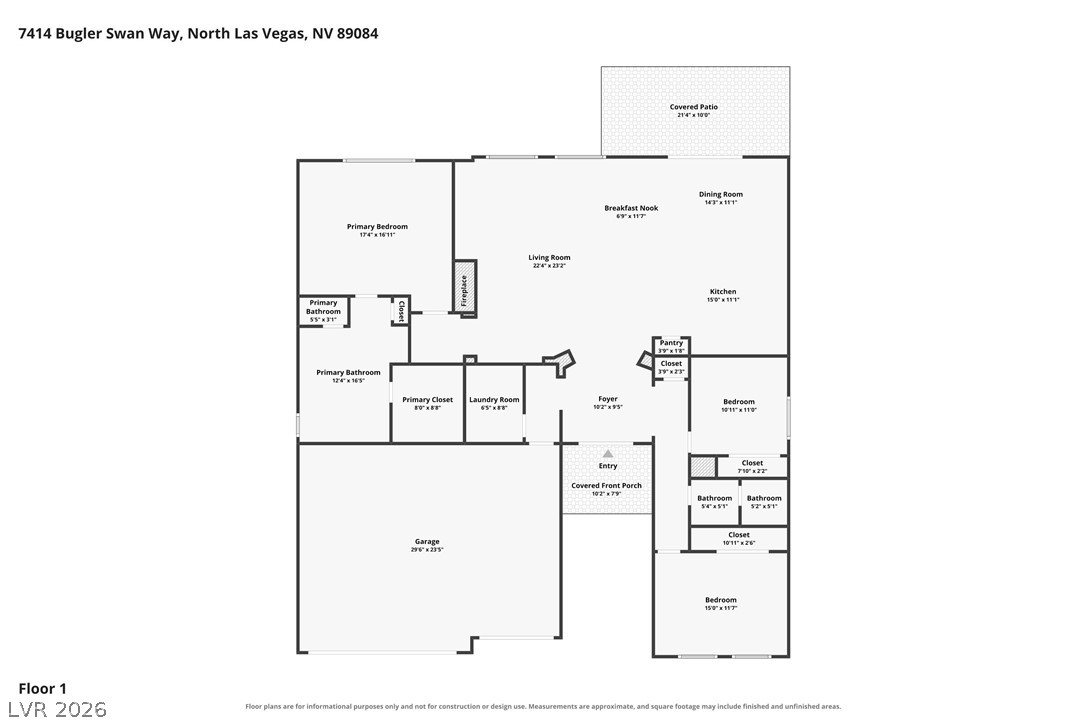 7414 Bugler Swan Way North Las Vegas NV 89084