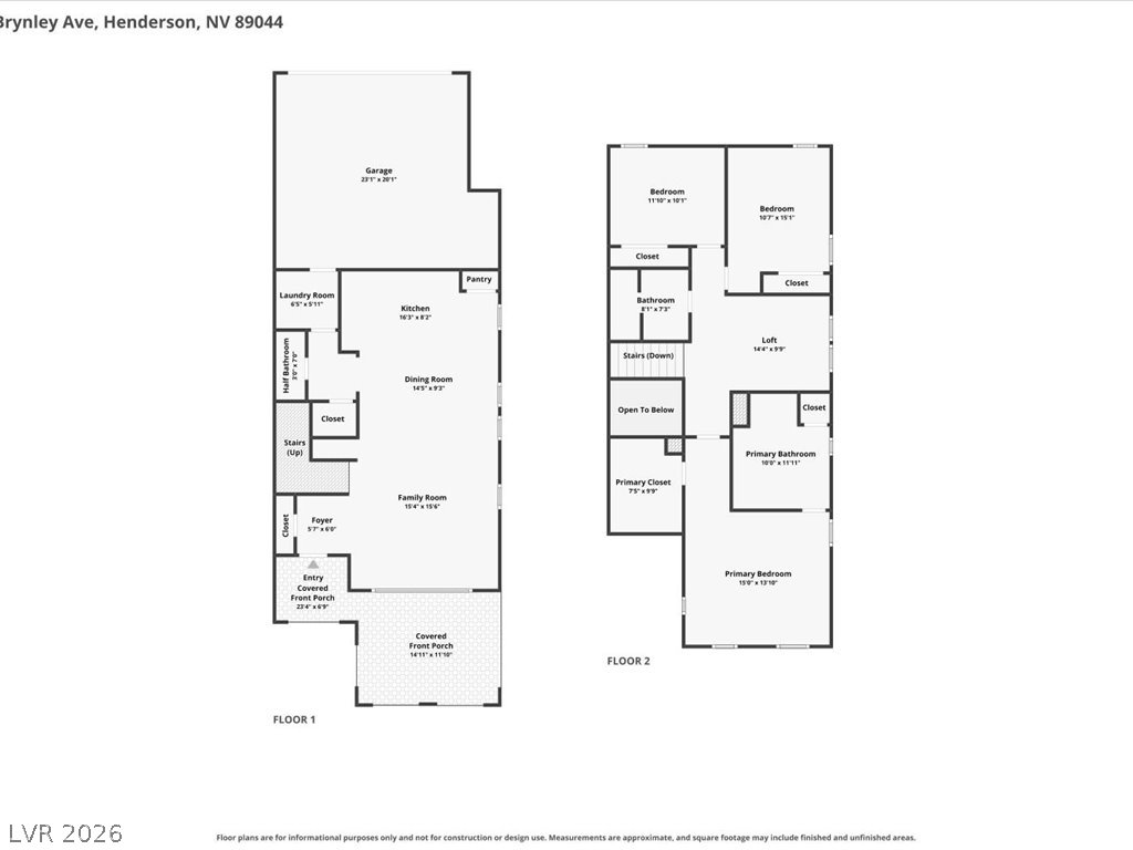 3166 Brynley Avenue Henderson NV 89044