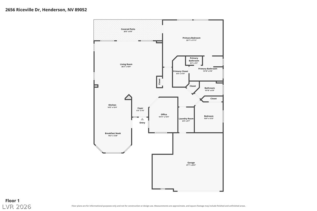 2656 Riceville Drive Henderson NV 89052