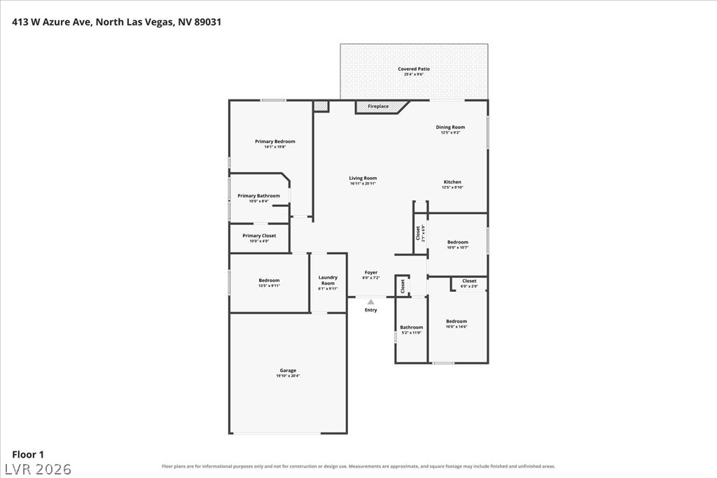 413 West Azure Avenue North Las Vegas NV 89031