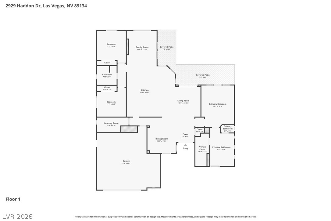 2929 Haddon Drive Las Vegas NV 89134