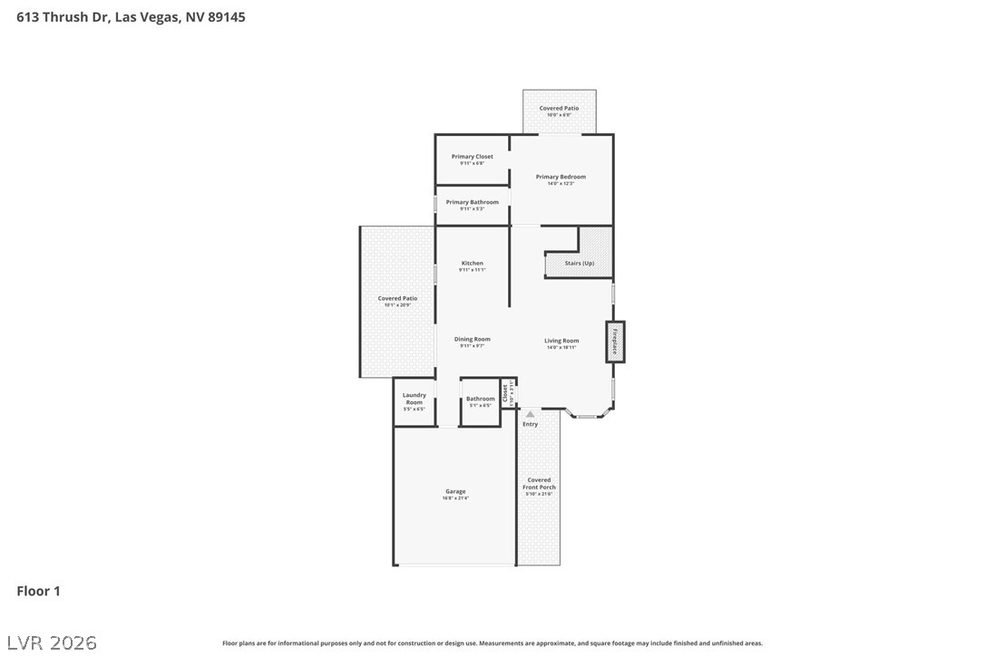 613 Thrush Drive Las Vegas NV 89145