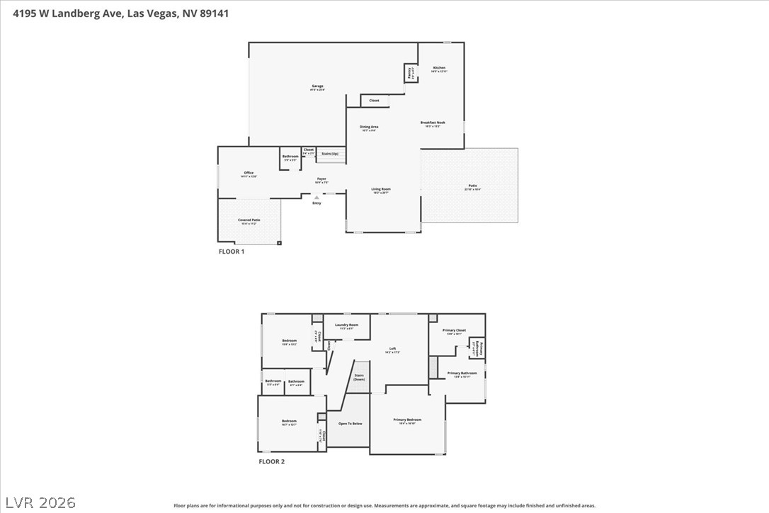 4195 West Landberg Avenue Las Vegas NV 89141