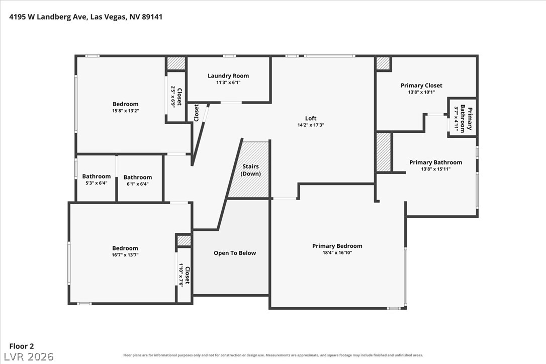 4195 West Landberg Avenue Las Vegas NV 89141