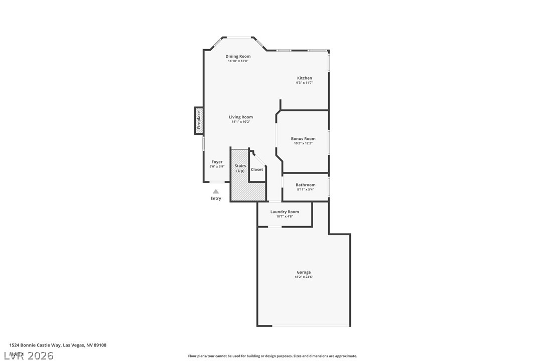 1524 Bonnie Castle Way Las Vegas NV 89108