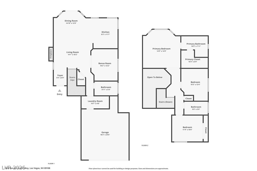1524 Bonnie Castle Way Las Vegas NV 89108