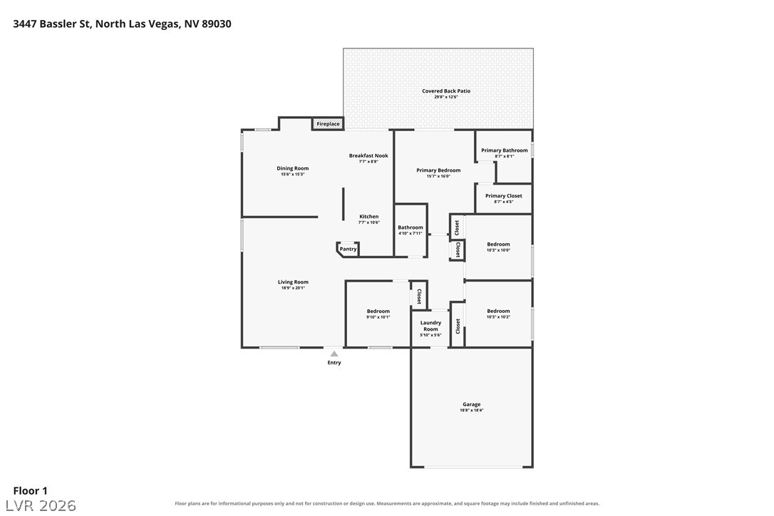 3447 Bassler Street North Las Vegas NV 89030
