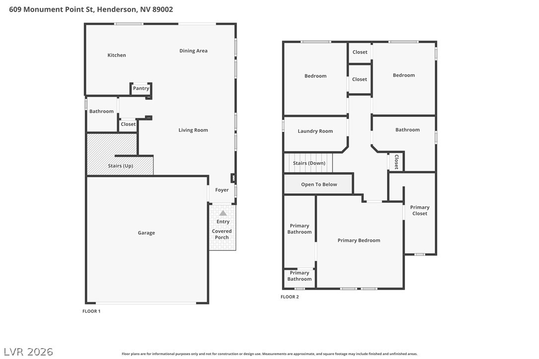 609 Monument Point Street Henderson NV 89002