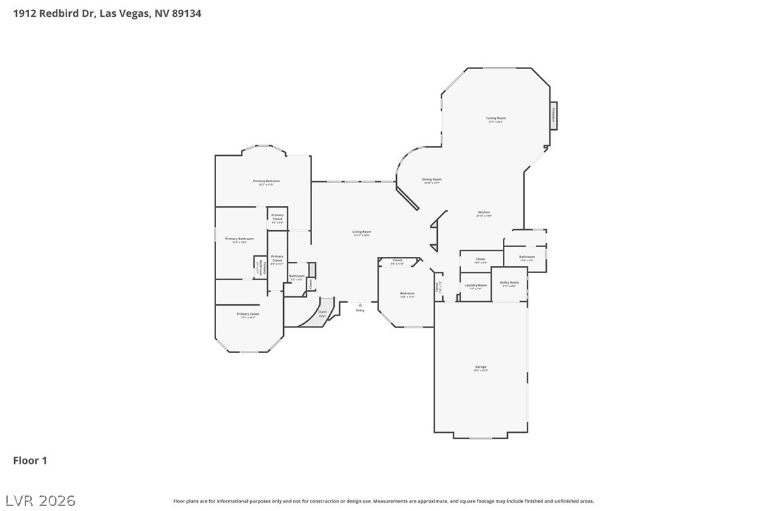 1912 Redbird Drive Las Vegas NV 89134