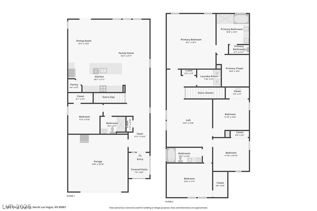 5937 Violet Crown Street North Las Vegas NV 89081
