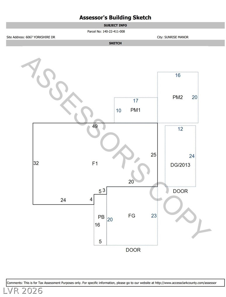 6067 Yorkshire Drive Las Vegas NV 89156
