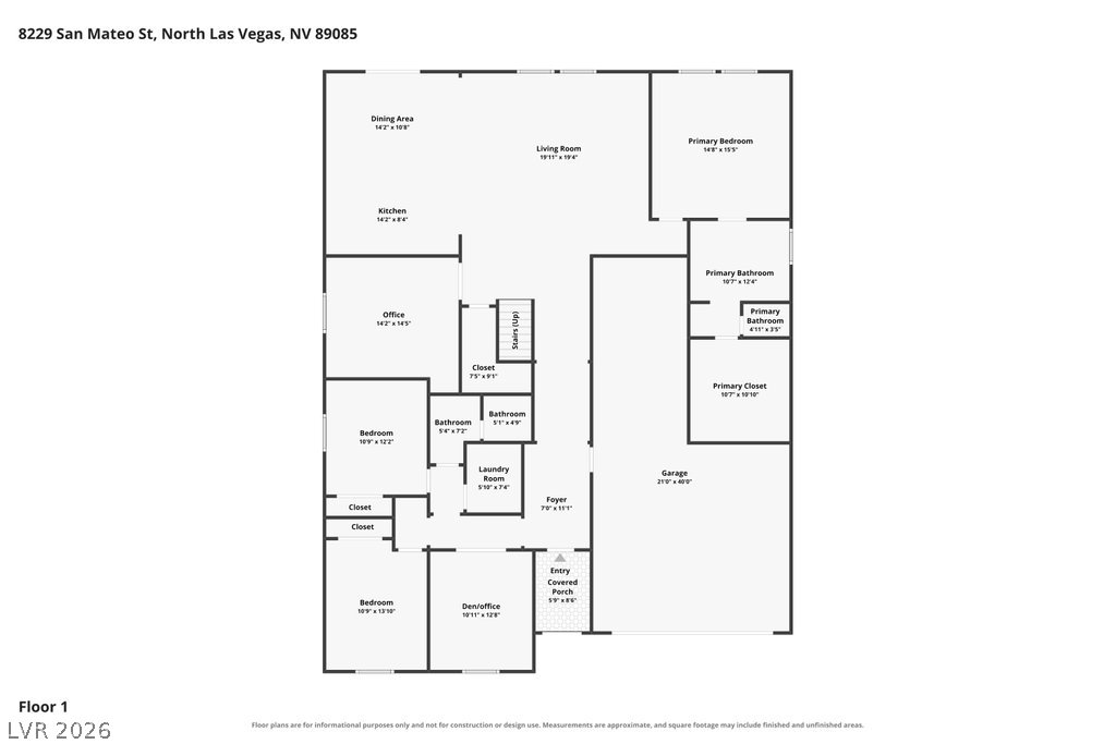 8229 San Mateo Street North Las Vegas NV 89085