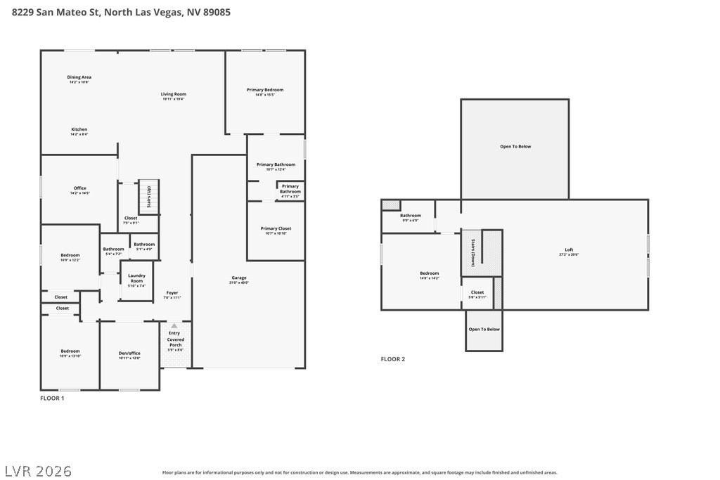 8229 San Mateo Street North Las Vegas NV 89085