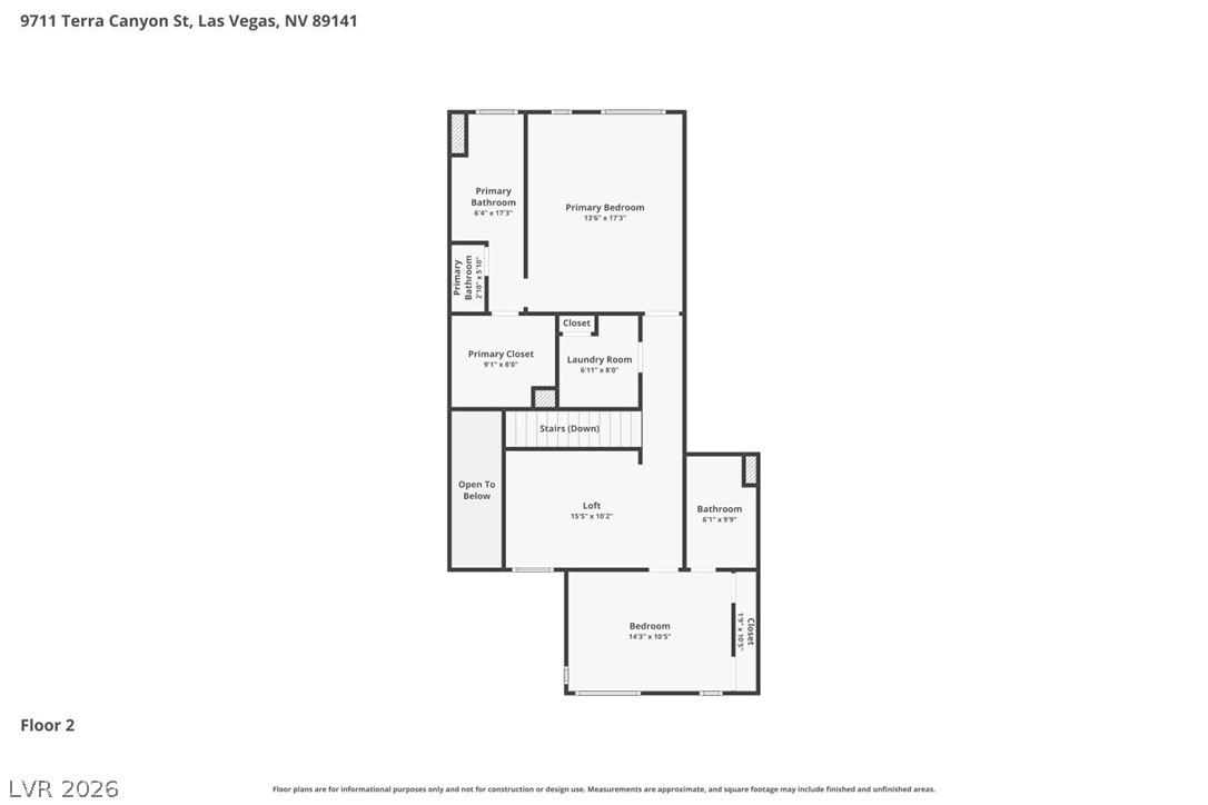 9711 Terra Canyon Street Las Vegas NV 89141