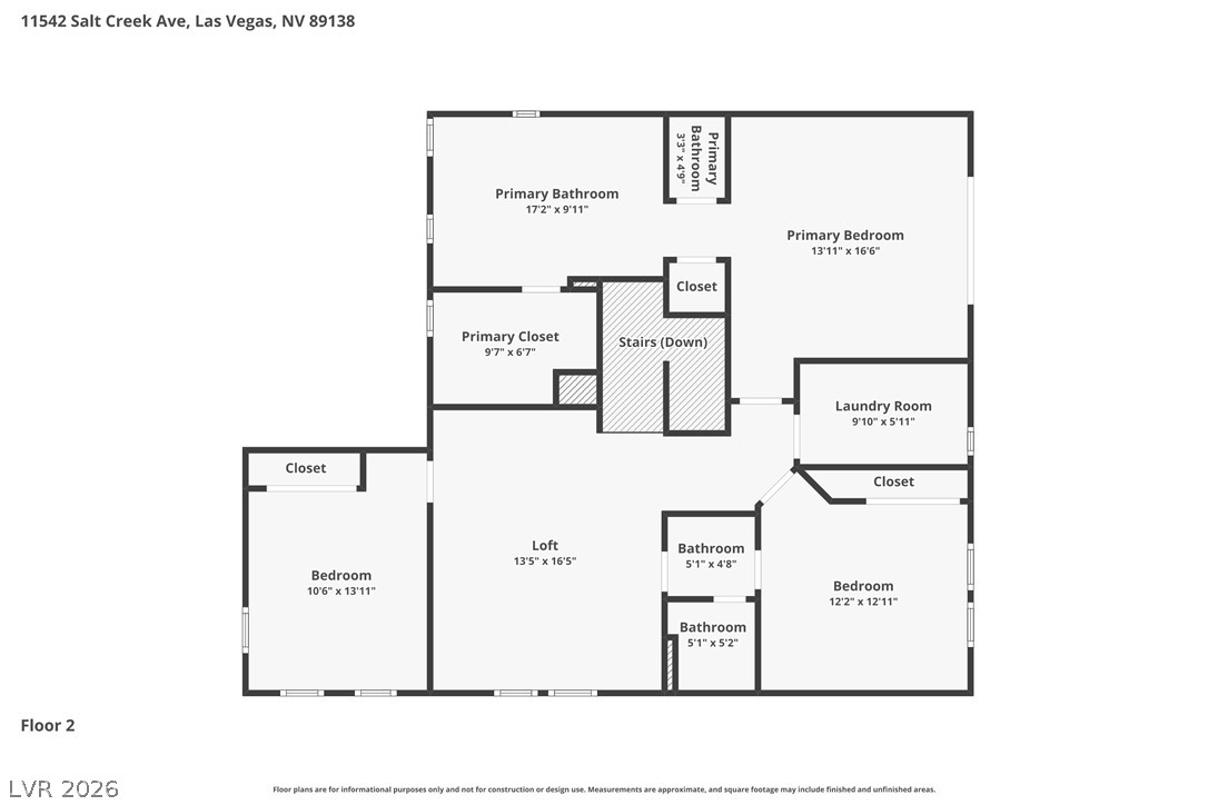 11542 Salt Creek Avenue Las Vegas NV 89138