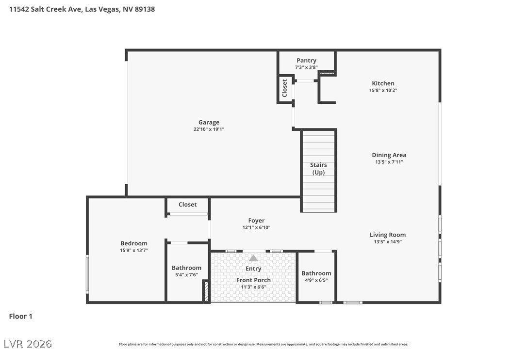 11542 Salt Creek Avenue Las Vegas NV 89138