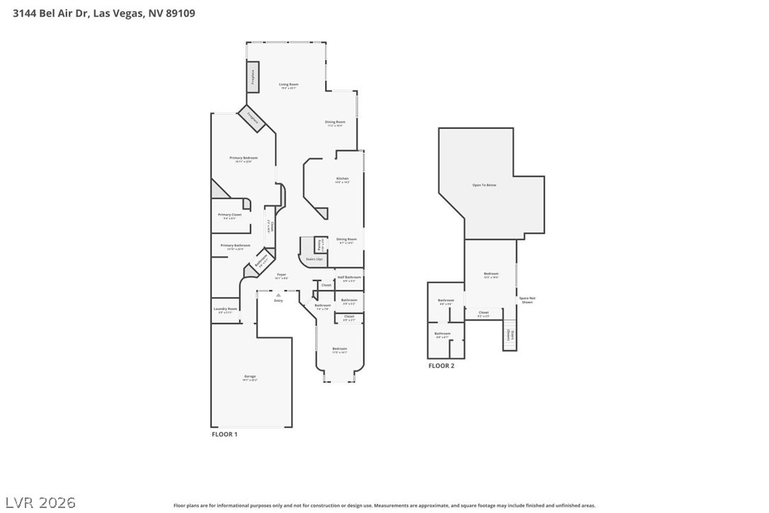 3144 Bel Air Drive Las Vegas NV 89109