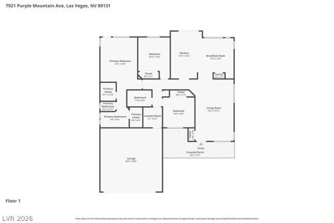 7921 Purple Mountain Avenue Las Vegas NV 89131