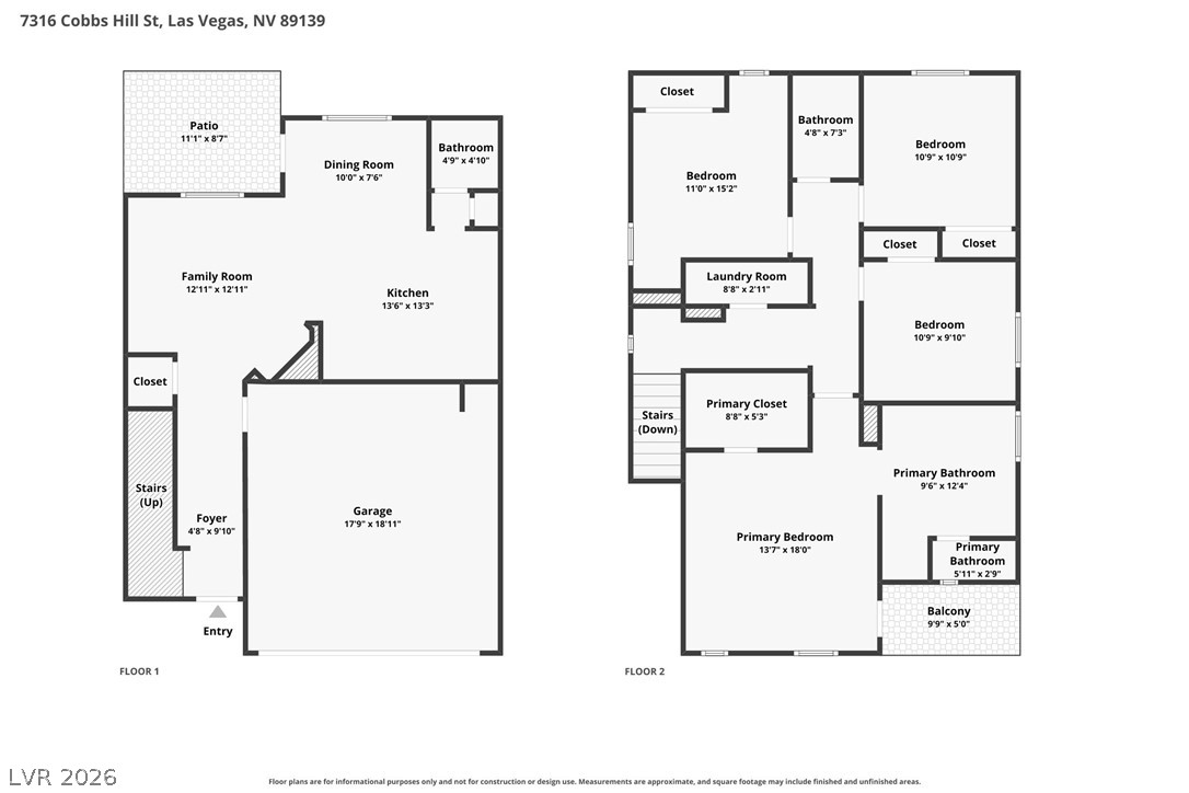 7316 Cobbs Hill Street Las Vegas NV 89139