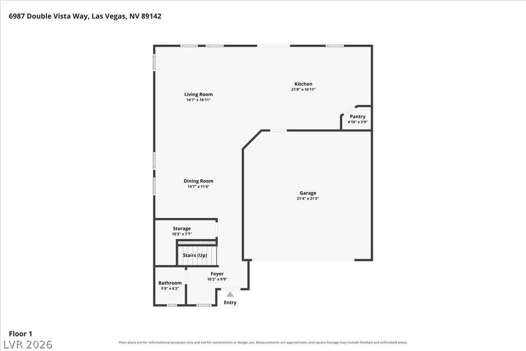 6987 Double Vista Way Las Vegas NV 89142