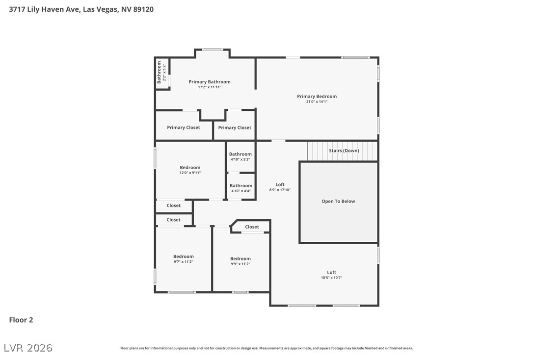 3717 Lily Haven Avenue Las Vegas NV 89120