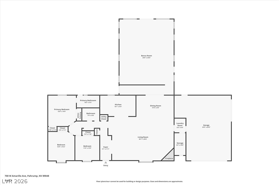 700 West Amarillo Avenue Pahrump NV 89048