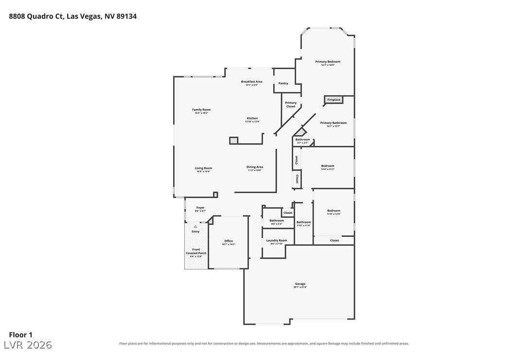8808 Quadro Court Las Vegas NV 89134