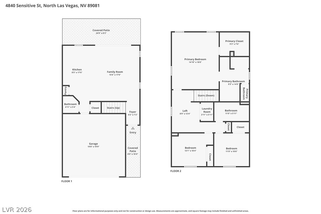 4840 Sensitive Street North Las Vegas NV 89081