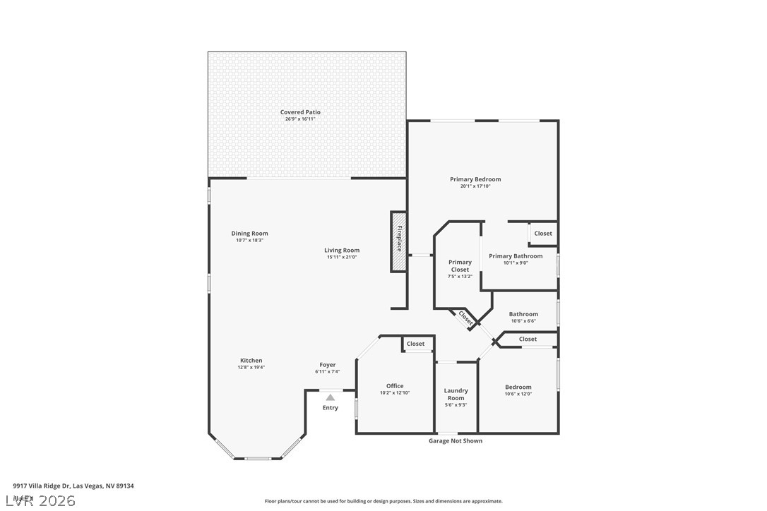 9917 Villa Ridge Drive Las Vegas NV 89134