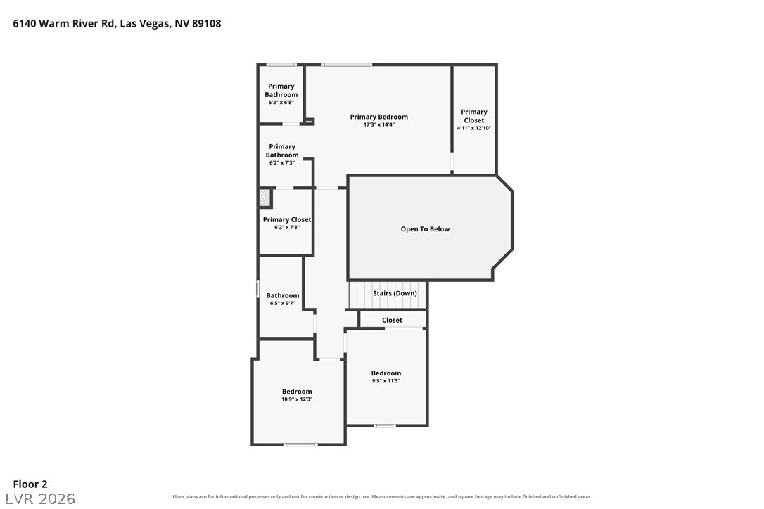 6140 Warm River Road Las Vegas NV 89108