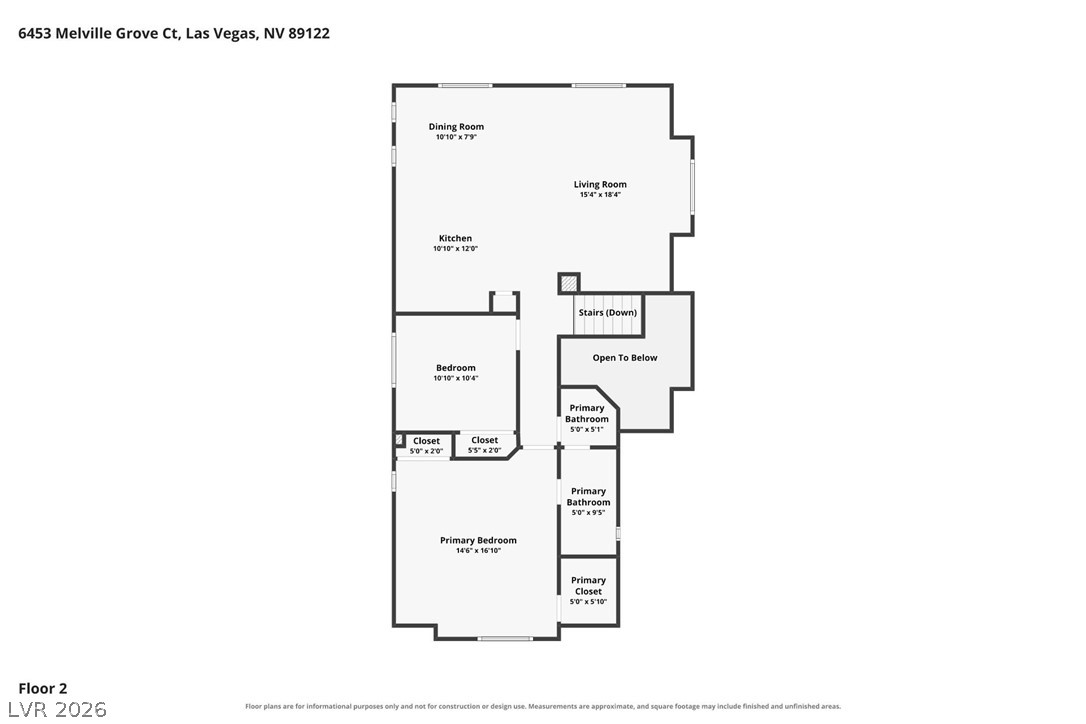 6453 Melville Grove Court Las Vegas NV 89122