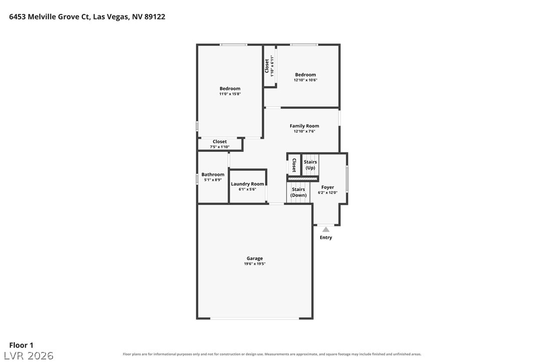 6453 Melville Grove Court Las Vegas NV 89122
