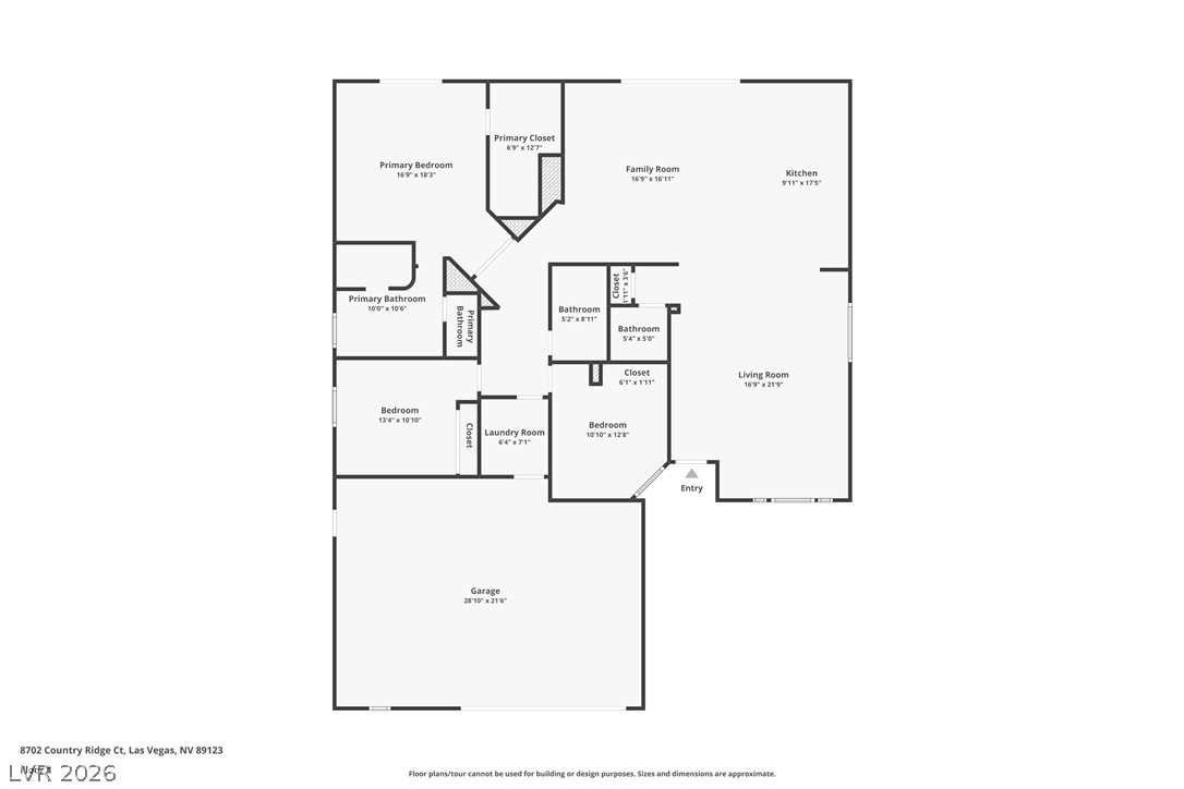 8702 Country Ridge Court Las Vegas NV 89123