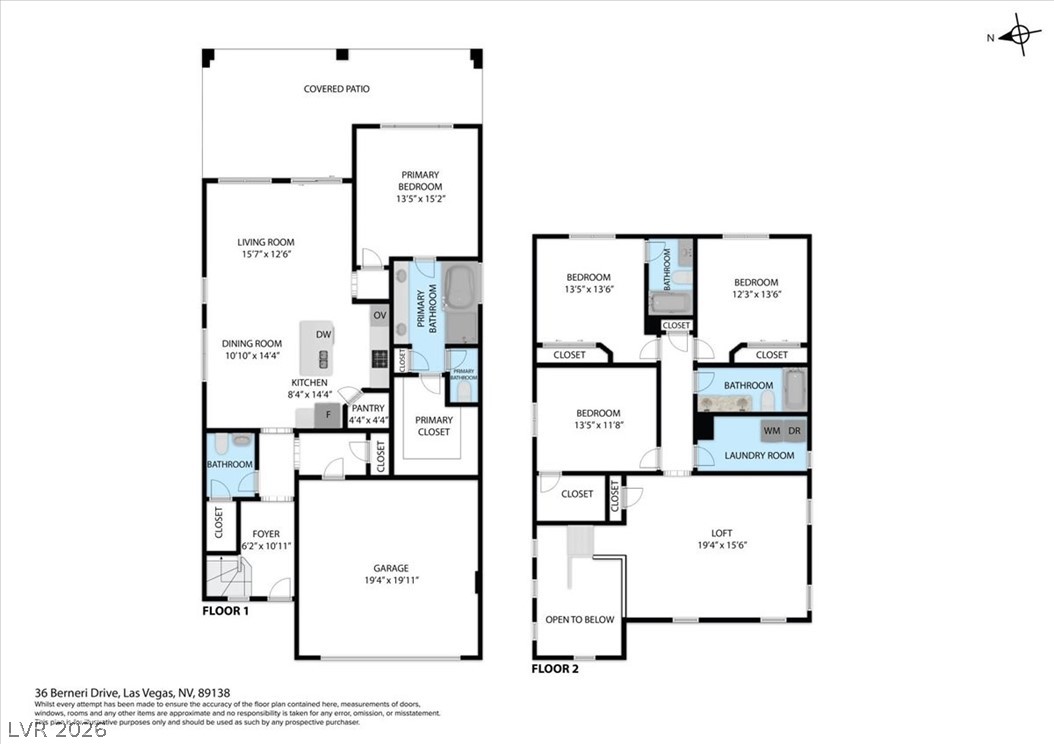 36 Berneri Drive Las Vegas NV 89138