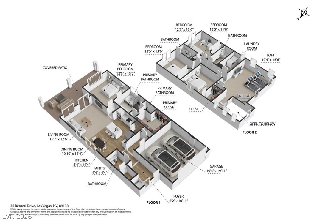 36 Berneri Drive Las Vegas NV 89138