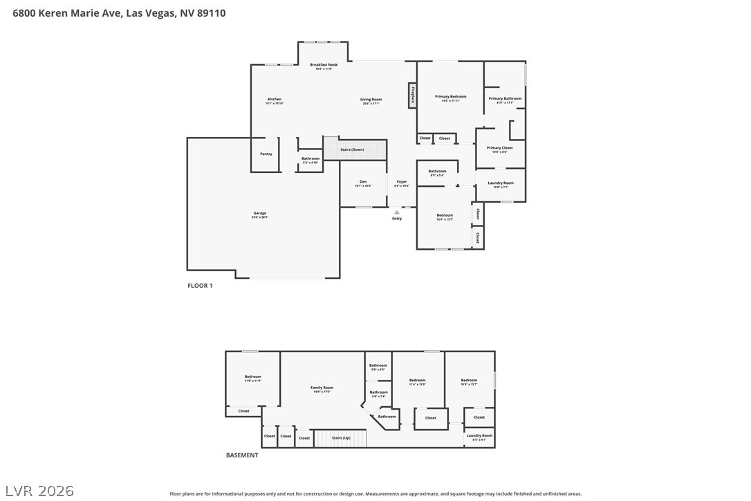 6800 Keren Marie Avenue Las Vegas NV 89110