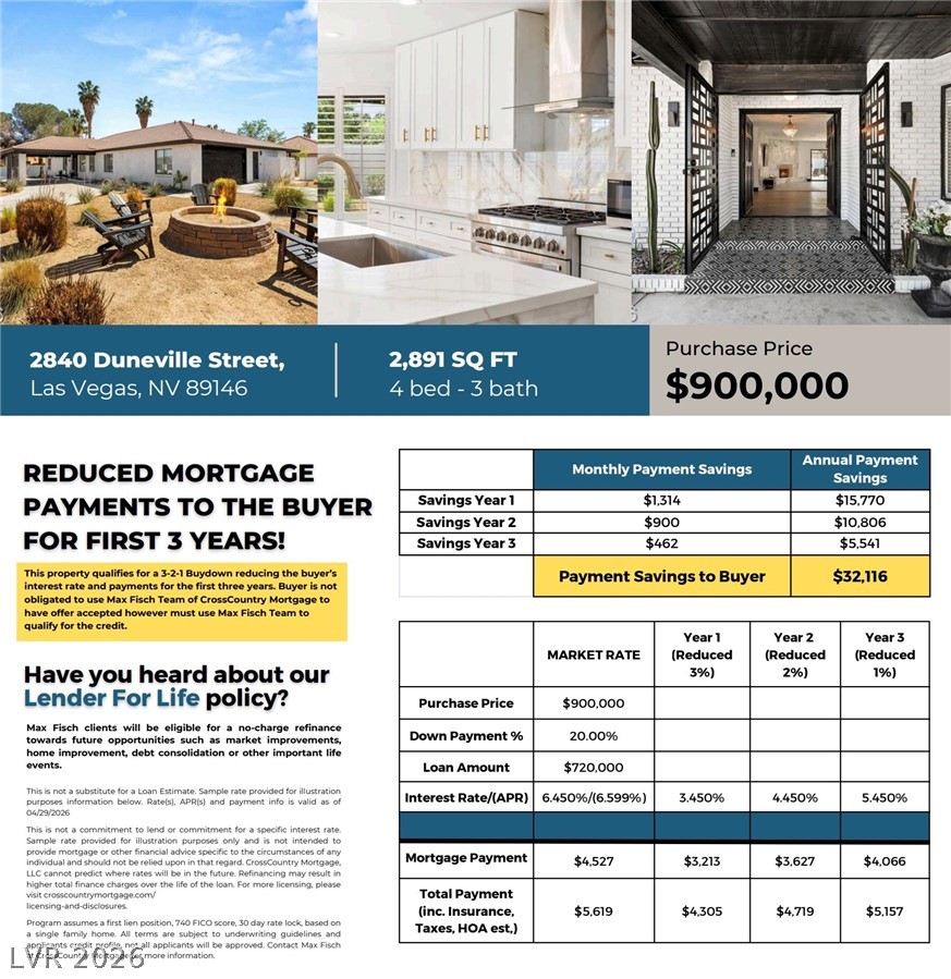 2840 Duneville Street Las Vegas NV 89146