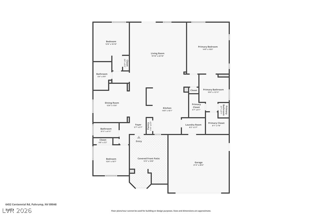 6452 Centennial Road Pahrump NV 89048