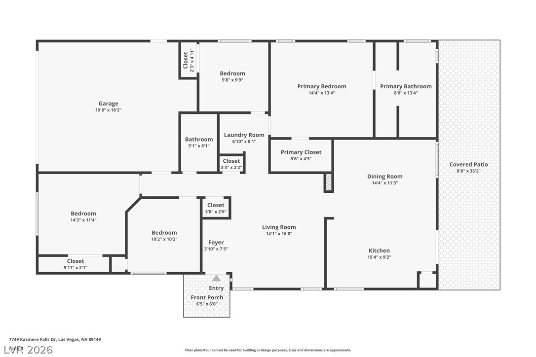 7749 Kasmere Falls Drive Las Vegas NV 89149