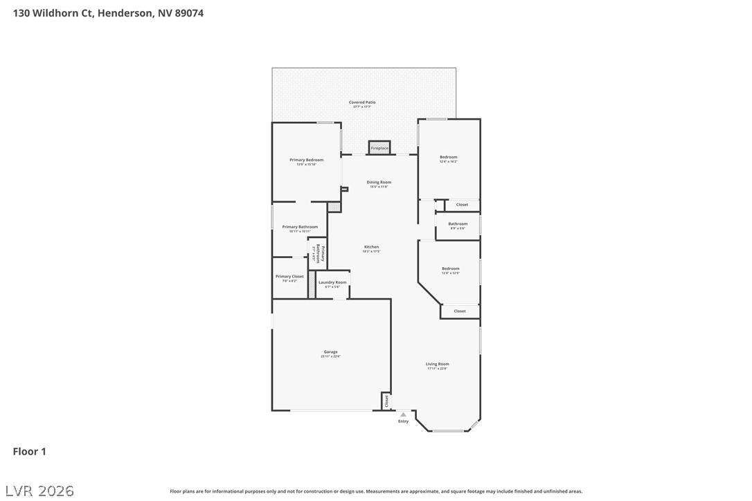 130 Wildhorn Court Henderson NV 89074