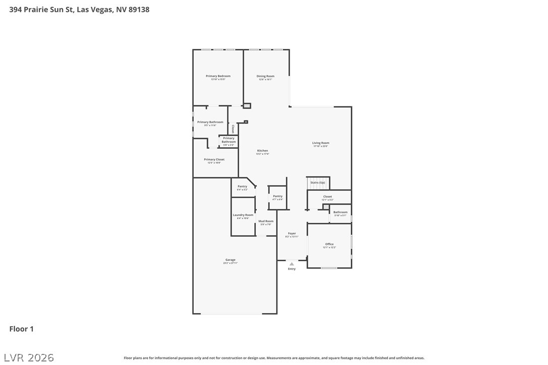 394 Prairie Sun Street Las Vegas NV 89138