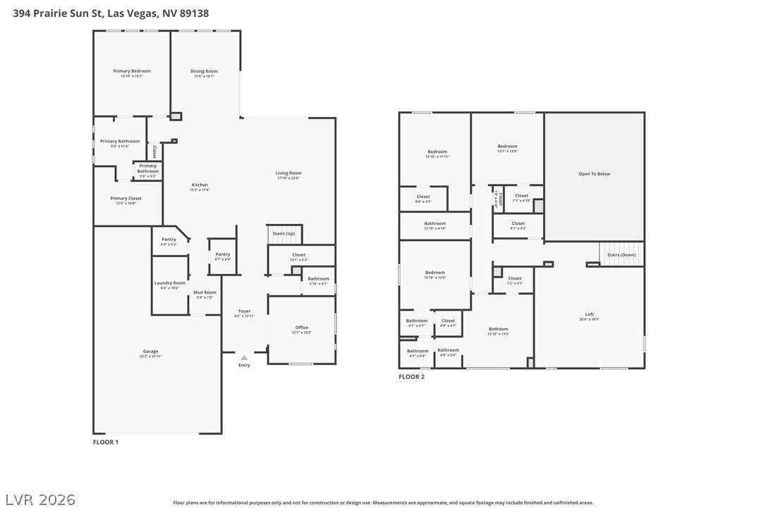 394 Prairie Sun Street Las Vegas NV 89138