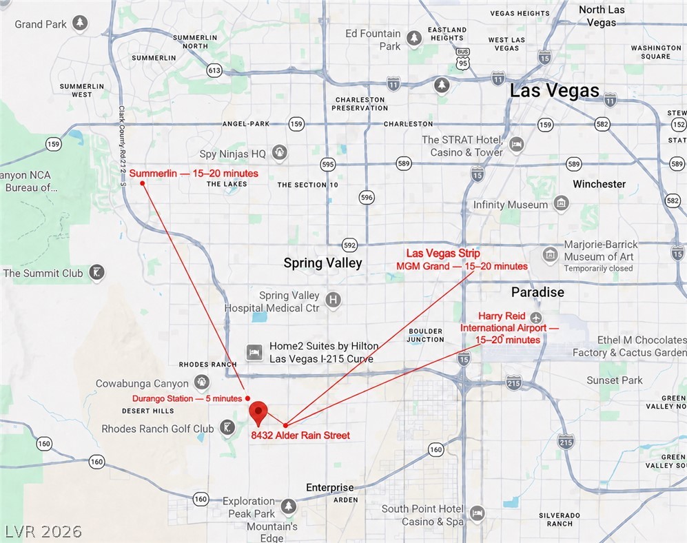8432 Alder Rain Street Las Vegas NV 89113