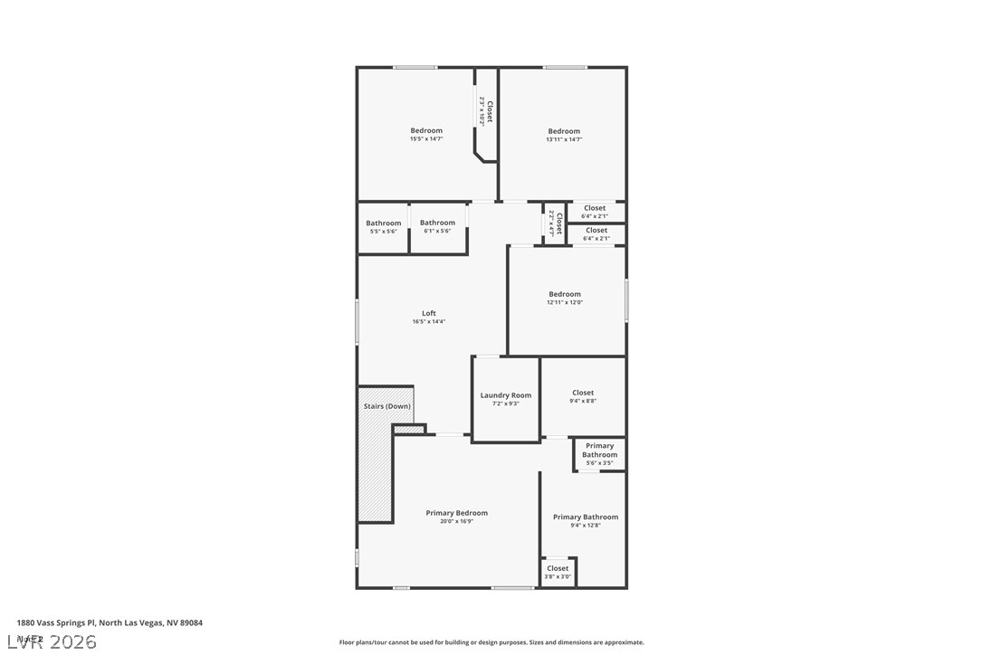 1880 Vass Springs Place North Las Vegas NV 89084