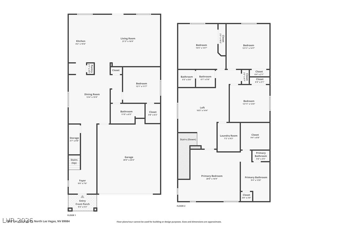 1880 Vass Springs Place North Las Vegas NV 89084